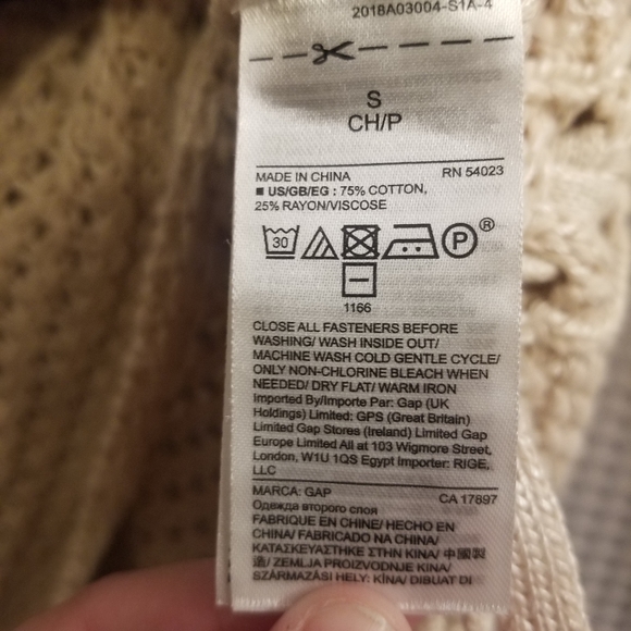 Gap Loose Knit Cotton Blend Crewneck Tank Top - Picture 5 of 6